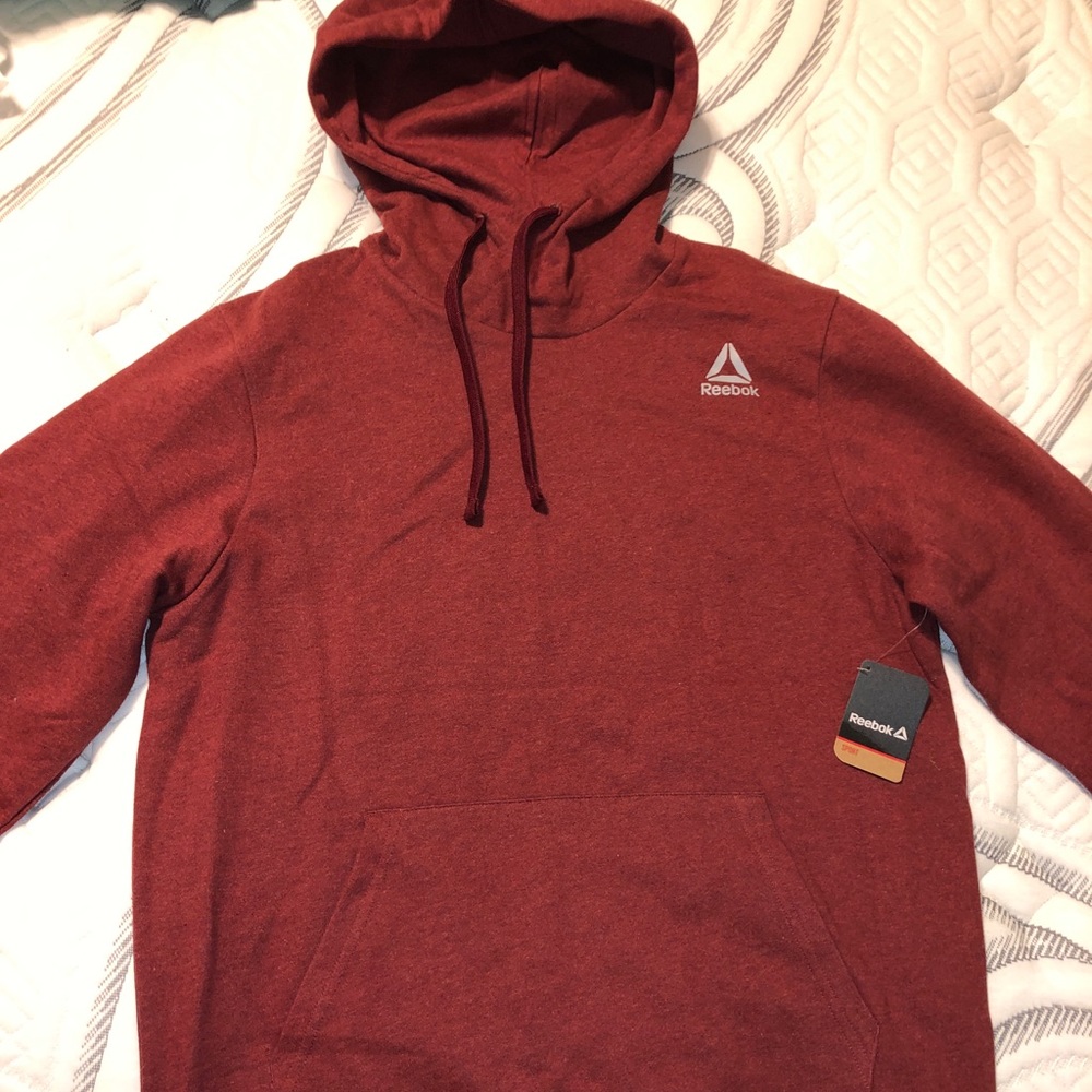 Reebok Men’s Hoody (S) - Heather Merlot